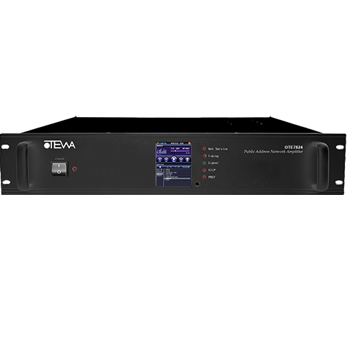 Networked Playback Amplifier (Touch Screen) Model OTE7824
