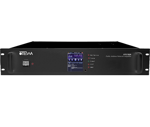 Networked playback amplifier (touch screen) Model OTE7826