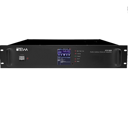 Networked playback amplifier (touch screen) Model OTE7828