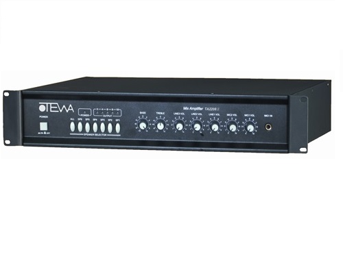 TA2208/2218 with preamplifier and zone broadcasting amplifier